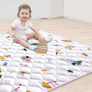 High-Density Foam Baby Play Mat, 50x50 Inches Thicken One-Piece Comfortable and Soft Playmat, Non Slip Machine Washable Floor Mat for Infants, Tapete para Bebes,Toddlers by TinyTreasures Baby Boutique