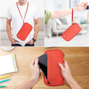 RFID Family Passport Wallet Holder Waterproof, Travel Document Organizer Credit Card Clutch Bag for Men Women (RFID Orange) by TinyTreasures Baby Boutique