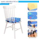 Toddler Booster Seat for Dining Table Cartoon Stronger Support Baby Kids Booster Seat for Dining Table Washable 2 Safer Straps Non-Slip Bottom Portable Increasing Cushion for Travel Home by TinyTreasures Baby Boutique