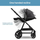 Mompush Baby Stroller, Convertible 2-in-1 with Bassinet Option, Infant Car Seat Compatible, Includes Adapter - Sturdy Full-Size Infant Stroller for Family Adventures by TinyTreasures Baby Boutique