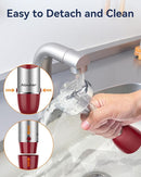 Immersion Blender Handheld 1000W 5 in 1 Corded Stick Hand Blender Kitchen with 12 Speed, BPA-Free, Mixing Beaker, Chopper, Whisk, Milk Frother, Perfect Emulsifier for Soup, Baby Food, Sauce, Puree by TinyTreasures Baby Boutique