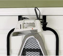 Household Essentials Over-The-Door Ironing Board with Iron Holder | Compact, Self-Closing Design with Cotton Cover and Padding | Space-Saving Ironing Board for Dorms, Apartments, and Small Spaces by CozyNest Decor