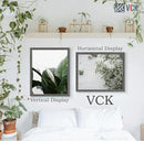 VCK 24x30 Frame Set of 3, Gray Solid Wood Poster Picture Frame, Exclusive Wood Grain, Wall Mounting Hanging by CozyNest Decor