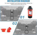 Goldlife Pond Fountain Aerator, F1-4 1HP 750W 110V PowerfuI Floating Pond Fountain Pump With 100 FT Power Cord, Outdoor Pond Aerating Fountains Cascade Pump for Small Large Ponds Lake Pond Jet System by GreenHaven Gardens