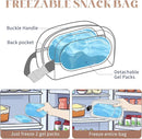 Small Cooler Bag Freezable Lunch Bag for Work School Travel,Leak-Proof Small Lunch Bag,Small Insulated Bag for Kids/Adults,Freezer Lunch Bags,Freezable Snack Bag,Mini Lunch Bag Fit for Yogurt by TinyTreasures Baby Boutique