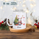 Custom Christmas Coffee Mug Personalized Hot Chocolate Mug for Kids Customized Hot Cocoa Cups with Name 11oz Ceramic Santa Mugs Winter Holiday Xmas Mugs Christmas Gifts for Family Kids Xmas Decor by TinyTreasures Baby Boutique