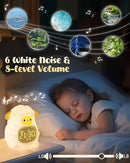 Sheep Alarm Clock for Kids with Night Light, Sleep Training Clock Time to Wake Clock, Rechargeable Silicone Light for Bedroom, Perfect Sleep Companion for Boys Girls by TinyTreasures Baby Boutique