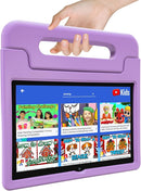 Kids Tablet, 10.1 Inch Tablet for Kids Android 14, 64GB Octa-Core, WiFi, Big Battery, Kids Space, Parental Control 1280 * 800 HD Display Children Tablets Purple by TinyTreasures Baby Boutique