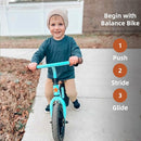 JOYSTAR 10"/12" Toddler Balance Bike for Girls & Boys, Ages 18 Months to 5 Years, Kids Push Bike with Footrest & Adjustable Seat Height, First Birthday Gifts for 2-5 Boys Girls by TinyTreasures Baby Boutique