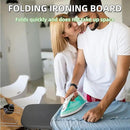 Compact Foldable Tabletop Ironing Board - with Iron Rest and Heat Resistant Cover, Portable Non-Slip Mini Iron Board for Home and Travel by CozyNest Decor