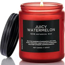 M&SENSE Juicy Watermelon Scented Candle, 7.05oz 50 Hours Clean Non Toxic Natural Soy Wax Long Lasting Candle for Women Men, 2 Wick Fruit Scent Home Fragrance Home Decor for Housewarming Gifts by CozyNest Decor
