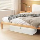 Under the Bed Storage Bins, Closet Organizers with Reinforced Handles for Blanket, Sheets, Pillows, Towels, Shoes, Beige, 1 Pack, 23.6 x 11.8 x 5.9 Inch by CozyNest Decor
