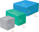 Toddler Building Blocks, Foam Blocks, Contemporary, 7-Piece by TinyTreasures Baby Boutique