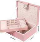 Girls Jewelry Box Earring Holder Organizer for Girls Earring Organizer Teen Jewelry Box Organizer for Girls Pink jewelry Boxes for Earrings Necklaces Rings Stud Earrings Box Organizers Teens by TinyTreasures Baby Boutique