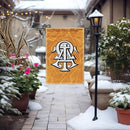 Alpha Tau Omega Licensed Flag Garden 12x19 inches Flag Banner Yard Decor Outdoor Decoration (Alpha Tau Omega