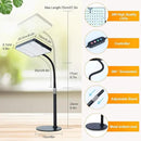 FECiDA Grow Lights for Indoor Plants Full Spectrum, Desk Grow Light, 4/8/12 Hr Timer Table Top Houseplants Grow Lamp, 208PCS LEDs, 2000 Lumen, Bright Enough, 16"-24" Height Adjustable by GreenHaven Gardens