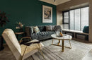 Dimoon 118''x15.7'' Emerald Dark Skin Peel and Stick Wallpaper Contact Paper Modern Self Adhesive Wall Paper Removable Renter Friendly Textured Solid Vinyl Roll (118''x15.7'',Emerald Dark Skin) by GreenHaven Gardens