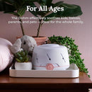 Yogasleep Dohm (White,Pink) The Original White Noise Machine, Relaxing Natural Sound From a Real Fan, Noise Cancelling For Office Privacy, Sleep Aid For Adults & Baby, Travel Size Pink Noise Machine by TinyTreasures Baby Boutique
