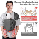 CUBY Water Baby Sling Carrier Lightweight Breathable Mesh Baby Wraps Carrier Adjustable Ring Sling Quick-Drying Baby Carriers Sling for Newborn Toddler Summer Swimming Pool Beach(Dark Gray) by TinyTreasures Baby Boutique