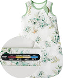 Baby Bamboo Sleep Sack, 70% Rayon Made from Bamboo 30% Cotton 1.0 TOG Infant Wearable Blanket by TinyTreasures Baby Boutique