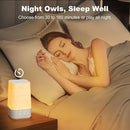 4-in-1 Sunrise Alarm Clock White Noise Sound Machine for Heavy Sleepers, Adults & Kids – Gentle Wake Up Light Alarm Clock with 30 Soothing Sounds, Dimmable Amber Breathing Night Light for Bedrooms by TinyTreasures Baby Boutique
