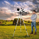 Gskyer Telescope, 70mm Aperture 400mm AZ Mount Astronomical Refracting Telescope for Kids Beginners - Travel Telescope with Carry Bag, Phone Adapter and Wireless Remote. by TinyTreasures Baby Boutique