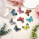 80pcs Micro Resin Butterflies, 1.6Inch Colourful Miniature Tiny Butterflies Crafts Mini Resin Butterflies for Decoration Doll House Decor Dream Garden Fairy Toys Landscape Miniature Things by GreenHaven Gardens