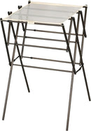 Household Essentials 5175 Collapsible Expandable Metal Clothes Drying Rack, Antique Bronze, STORAGE by TinyTreasures Baby Boutique