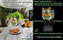 Cat Flower Pots for Indoor Plants,Stained Glass Cat Plant Displays,Cat Succulent Planter,Candle Holder Container Decoration,4.6x5.15x2.3 in (Without Succulents) by GreenHaven Gardens