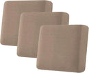 H.VERSAILTEX Super Stretch Individual Seat Cushion Covers Sofa Covers Couch Covers Slipcover Sets Thick Jacquard Textured Twill Fabric (3 Piece XL Sofa Cushion Covers, Macchiato) by CozyNest Decor