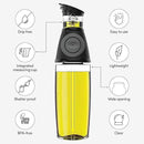 Olive Oil Dispenser Bottle with Pump - Oil Dispenser for Kitchen, Glass Oil and Vinegar Dispenser Set, Measured Cruet for Cooking - Ideal Oil Bottles for Kitchen Gadgets & Gifts, 2 Pack by CozyNest Decor
