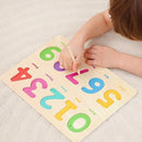 GRINNNIE Toddler Puzzle for 1 2 3 Years Old, Wooden Alphabet Number Peg Puzzles for Preschool Toddlers Age 2-4, Great Learning Puzzle Toy 1st Birthday Gift for Girls Boys by TinyTreasures Baby Boutique