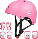 XJD Kids Bike Helmet,Multi-Sport Protective Gear Set for 3-5-8-14 Years Boys Girls with Knee and Elbow Pads Wrist Guards fit Roller Skates,Cycling,Skateboarding,Skating Scooter by TinyTreasures Baby Boutique