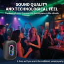 Waterproof Shower Bluetooth Speaker, Durable & Portable with Clear Sound, Ideal for Shower, Pool, Beach & Kayaking, BT 5.3 –Black by TinyTreasures Baby Boutique