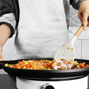 Silicone Cooking Utensils Set - 446°F Heat Resistant Silicone Kitchen Utensils for Cooking,Kitchen Utensil Spatula Set w Wooden Handles and Holder for Non-Stick Cookware, BPA FREE (Cream White) by CozyNest Decor