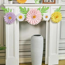 3D Paper Flowers Decorations for Wall, Large Daisy Paper Flowers for Bulletin Board, Wedding, Baby Shower, Tea Party, Classroom, Bedroom Decor by CozyNest Decor