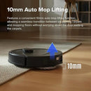 roborock Qrevo S Robot Vacuum and Mop, Self-Drying, Auto Mop Washing, 7000Pa Suction, Self-Emptying & Refilling, 10mm Auto Lifting, 200RPM Spinning Mops, Smart Obstacle Avoidance, Black by CozyNest Decor