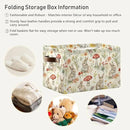Easter Mushroom Rabbit Rectangular Storage Basket Organizer Bin Shelf Baskets For Clothes Gifts For Home Office Dorm by GreenHaven Gardens