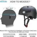 KAMUGO Kids Bike Helmet Set, Toddler Helmet for Ages 2-8 Boys Girls with Sports Protective Gear Set Knee Elbow Wrist Pads for Skateboard Cycling Scooter Rollerblading by TinyTreasures Baby Boutique
