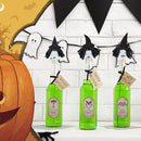 KIMOBER 144PCS Halloween Bottle Labels, Assoeted Vintage Laminated Animal Apothecary Potion Bottles Stickers for Halloween Party Supplies Photo Props by CozyNest Decor