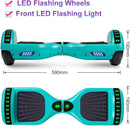 SISIGAD Scooters for Kids Ages 6-12, with Built-in Bluetooth Speaker and 6.5" Colorful Lights Wheels, Safety Certified Self Balancing Scooter Gift for Kids by TinyTreasures Baby Boutique