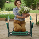 VEVOR Garden Kneeler and Seat Heavy Duty, Portable Garden Stool with 6'' EVA Kneeling Pad and 2 Tool Bags, Folding Garden Bench to Relieve Knee & Back Pain, Great Gifts for Seniors, Family Gardeners by GreenHaven Gardens