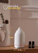 VIVITEST Stone Diffuser,200ML Essential Oil Diffuser, Ultrasonic Aromatherapy Diffusers for Home (White) by TinyTreasures Baby Boutique