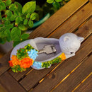 Outdoor Cat Key Hider Statue - Cute Succulent Cat Hide a Key Outdoor Decorative - Small Gift Box for Women, Home Decor & Cat Gifts (Cat) by GreenHaven Gardens
