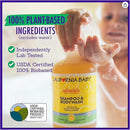 California Baby Calendula Baby Shampoo and Conditioner Set | 100% Plant-Based | 19oz Soothing Lavender Body Wash + 8.5oz Lavender Conditioner | by TinyTreasures Baby Boutique