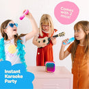 Move2Play, Karaoke Machine for Kids | Includes 20+ Kid Songs | 2 Microphones | Connect with Bluetooth | 3, 4, 5, 6, 7+ Year Old Gift | Toy for Girls, Boys, & Toddler | Birthday Present by TinyTreasures Baby Boutique
