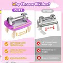 Kikidex Toddler Magnetic Drawing Board, Age 1-3, Purple, Toddler Girl Toys, Doodle Board Pad, Learning & Educational Toys for 1-3 Year Olds, Includes Board, Pen, 4 Table Legs by TinyTreasures Baby Boutique
