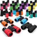 Yeaqee 18 Pack Kid Binoculars Toy Bulk Shock Proof Party Favor Binoculars Gifts for Age 6+ Years with Neck String Folding Mini Small Telescope Children Kids Camping Outdoor Educational Gifts by TinyTreasures Baby Boutique