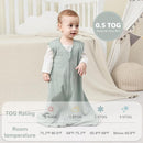 JELLYMONI Baby Sleep Sack 18-24 Months 100% Cotton Wearable Blanket, 0.5 TOG Soft Lightweight Toddler Sleeping Sack 3 Pack 2-Way Zipper Newborn Sleep Sacks by TinyTreasures Baby Boutique