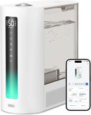 Dreo 6L Humidifiers for Bedroom, Smart Warm & Cool Mist for Large Room, 60Hr Quiet Runtime for Baby, Plant, Humidity Sensor, Indicator Light, 12H Timer, Google/Alexa, White by TinyTreasures Baby Boutique
